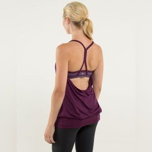Lululemon C.Y.B Tank
Plum / Wee Are From Space September Plum